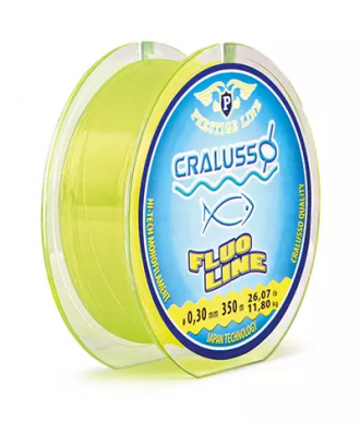 Cralusso makšķeraukla Fluo-yellow Prestige/ dažādi izmēri