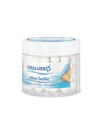 Cralusso mini boilas ķiploks 8mm 20g baltas