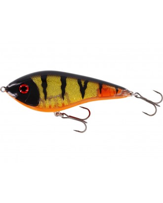 Vobleris Westin Swim Glidebait 10cm 31g Low Floating 3D Golden Perch